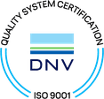 Certificazione DNV del sistema qualità ISO 9001