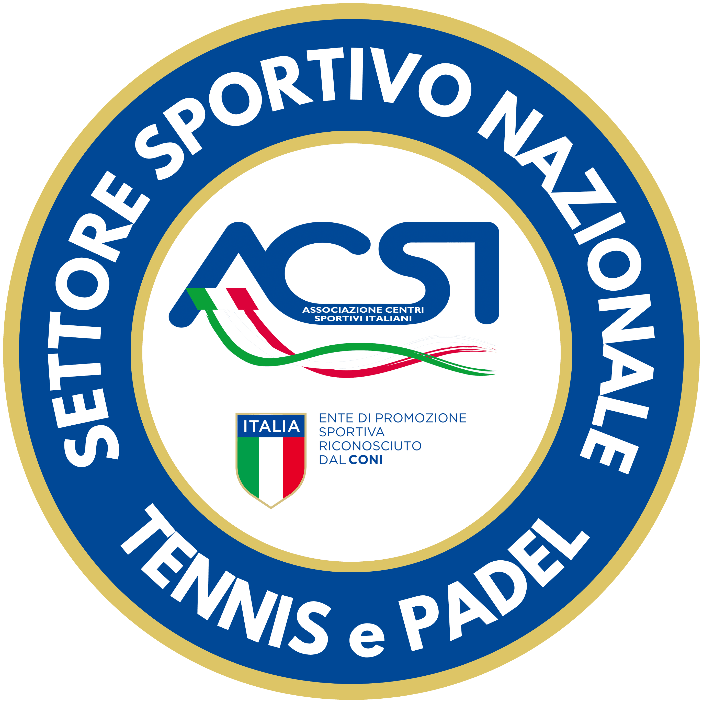 Logo ACSI Settore Sportivo Nazionale Tennis e Padel
